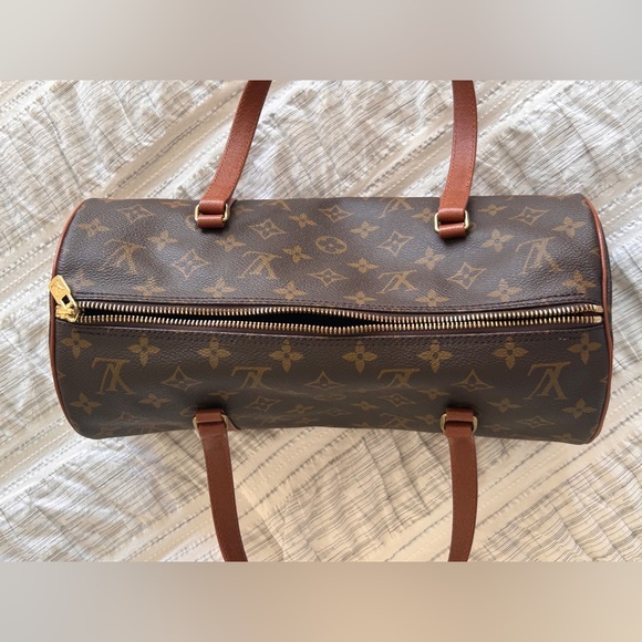 Louis Vuitton LV Hand Bag Papillon 30 Old Style Brown Monogram - Picture 10 of 16